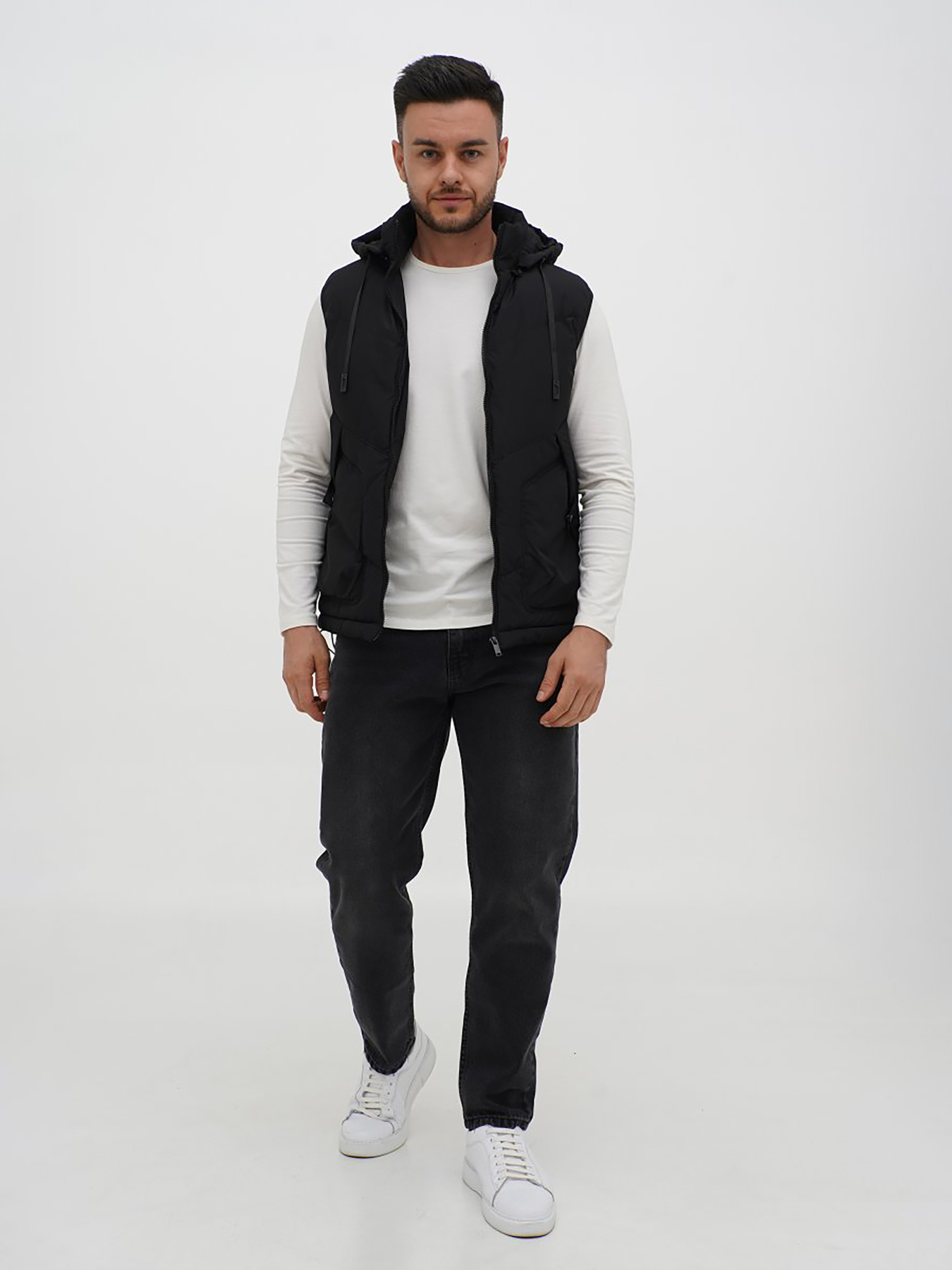 Жилет с утеплителем Trend Collection модель TC12716BlackZHLTDMMN Фото