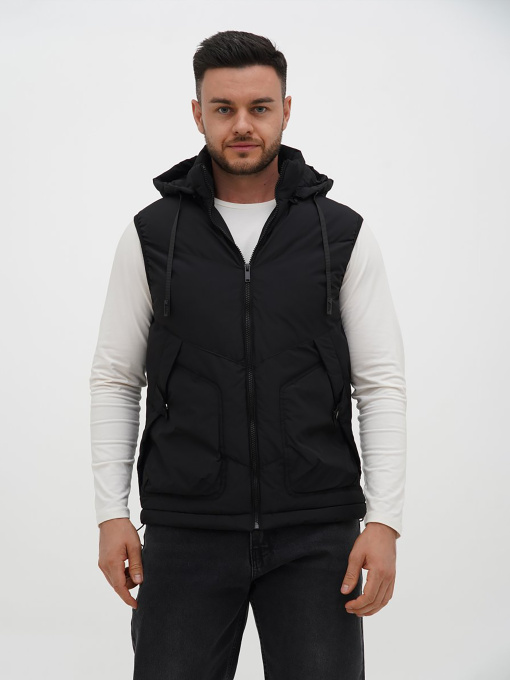 Жилет с утеплителем Trend Collection модель TC12716BlackZHLTDMMN Фото