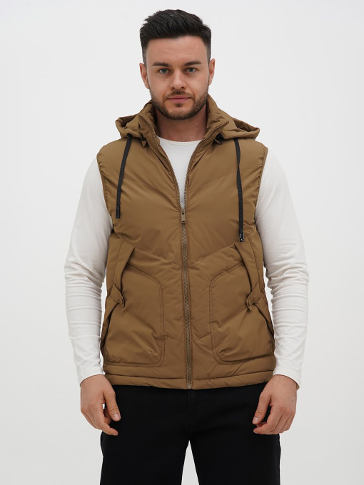 Жилет с утеплителем Trend Collection модель TC12715BrownZHLTDMMN Фото