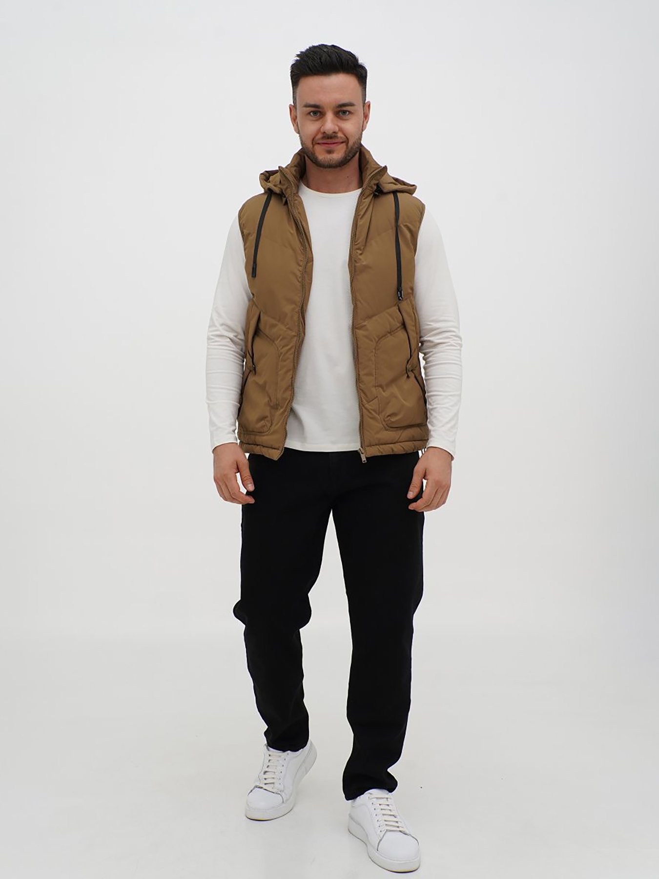 Утепленный жилет Trend Collection модель TC12715BrownZHLTDMMN Фото