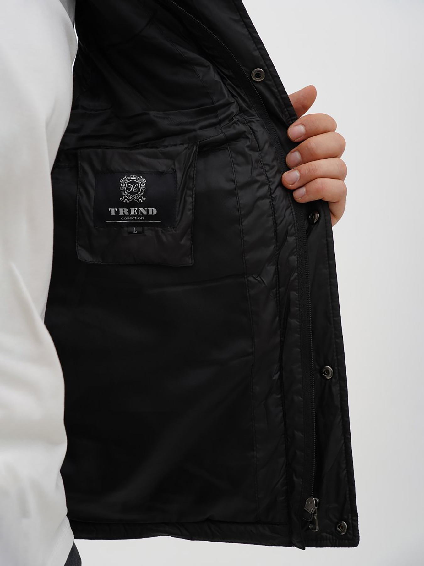 Жилет с утеплителем Trend Collection модель TC12701BlackZHLTDMMN Фото