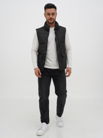 Утепленный жилет Trend Collection модель TC12701BlackZHLTDMMN Фото