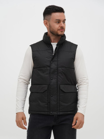 Утепленный жилет Trend Collection модель TC12701BlackZHLTDMMN Фото