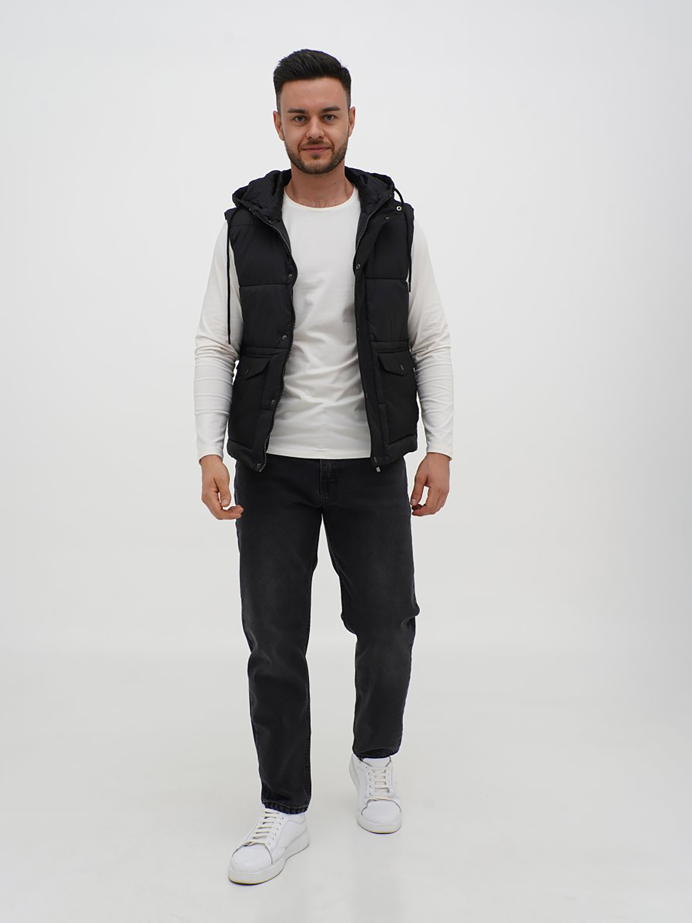 Утеплений жилет Trend Collection модель TC12699BlackZHLTDMMN Фото