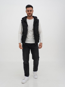 Утеплений жилет Trend Collection модель TC12699BlackZHLTDMMN Фото