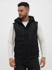 Утеплений жилет Trend Collection модель TC12699BlackZHLTDMMN Фото