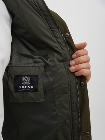 Утеплений жилет Trend Collection модель TC12698GreenZHLTDMMN Фото