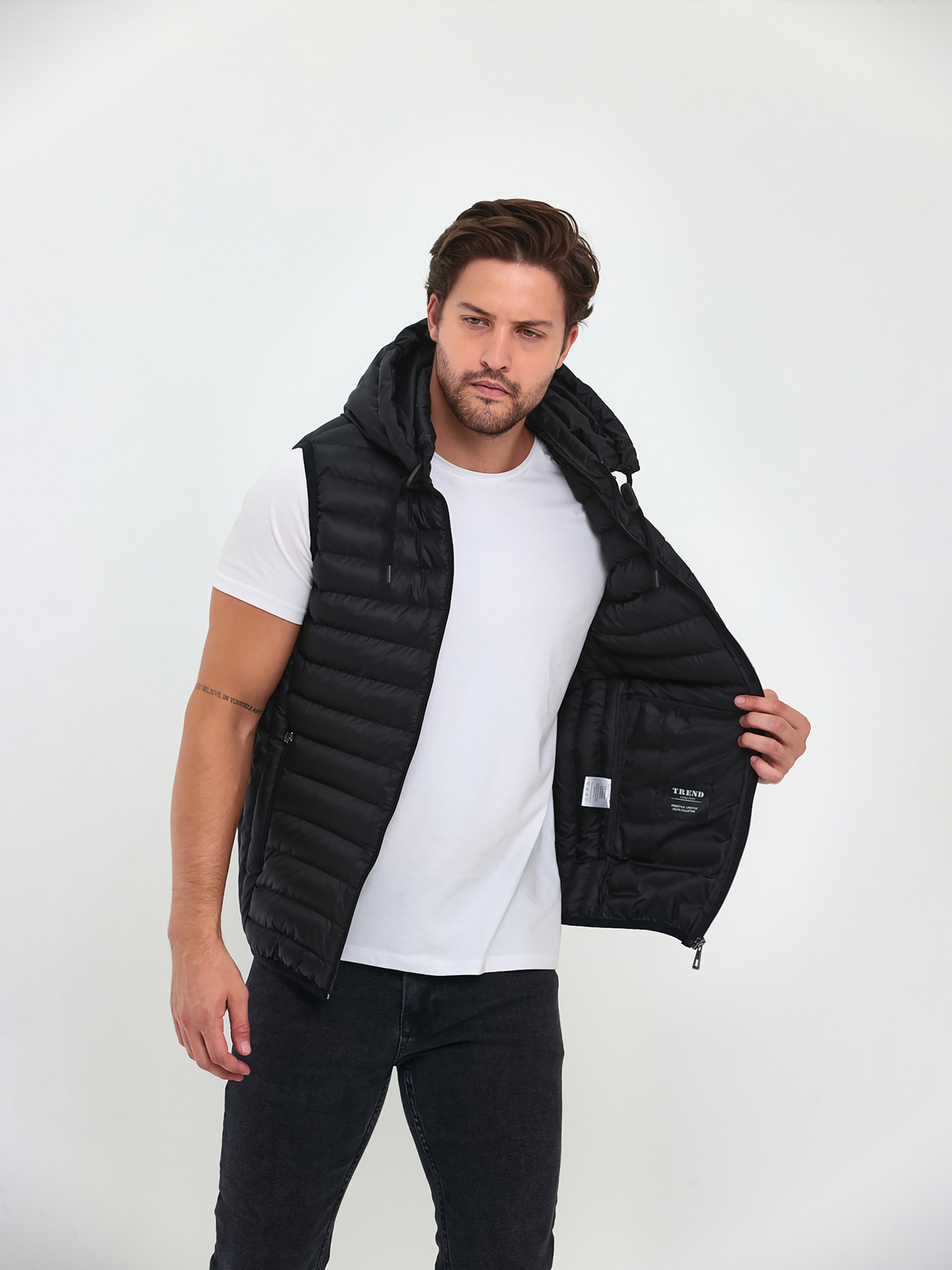 Утеплений жилет Trend Collection модель TC9928BlackZHLTDMMN Утеплений жилет Trend Collection модель TC9928BlackZHLTDMMN Фото