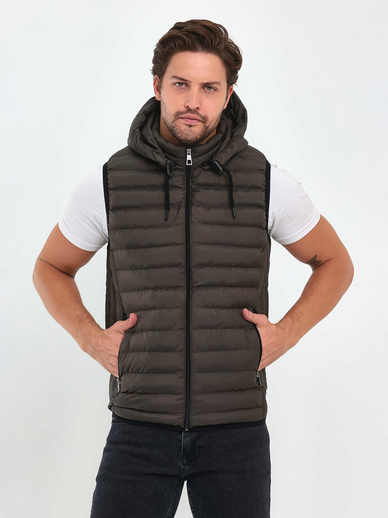 Жилет с утеплителем Trend Collection модель TC7866KhakiZHLTDMMN Фото