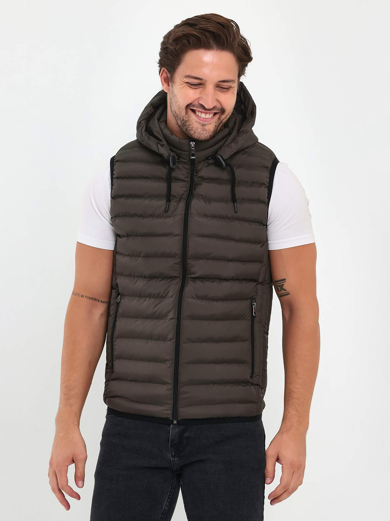 Жилет с утеплителем Trend Collection модель TC7866KhakiZHLTDMMN Фото