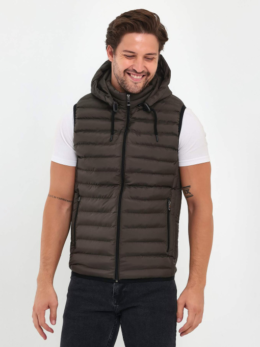 Жилет с утеплителем Trend Collection модель TC7866KhakiZHLTDMMN Фото