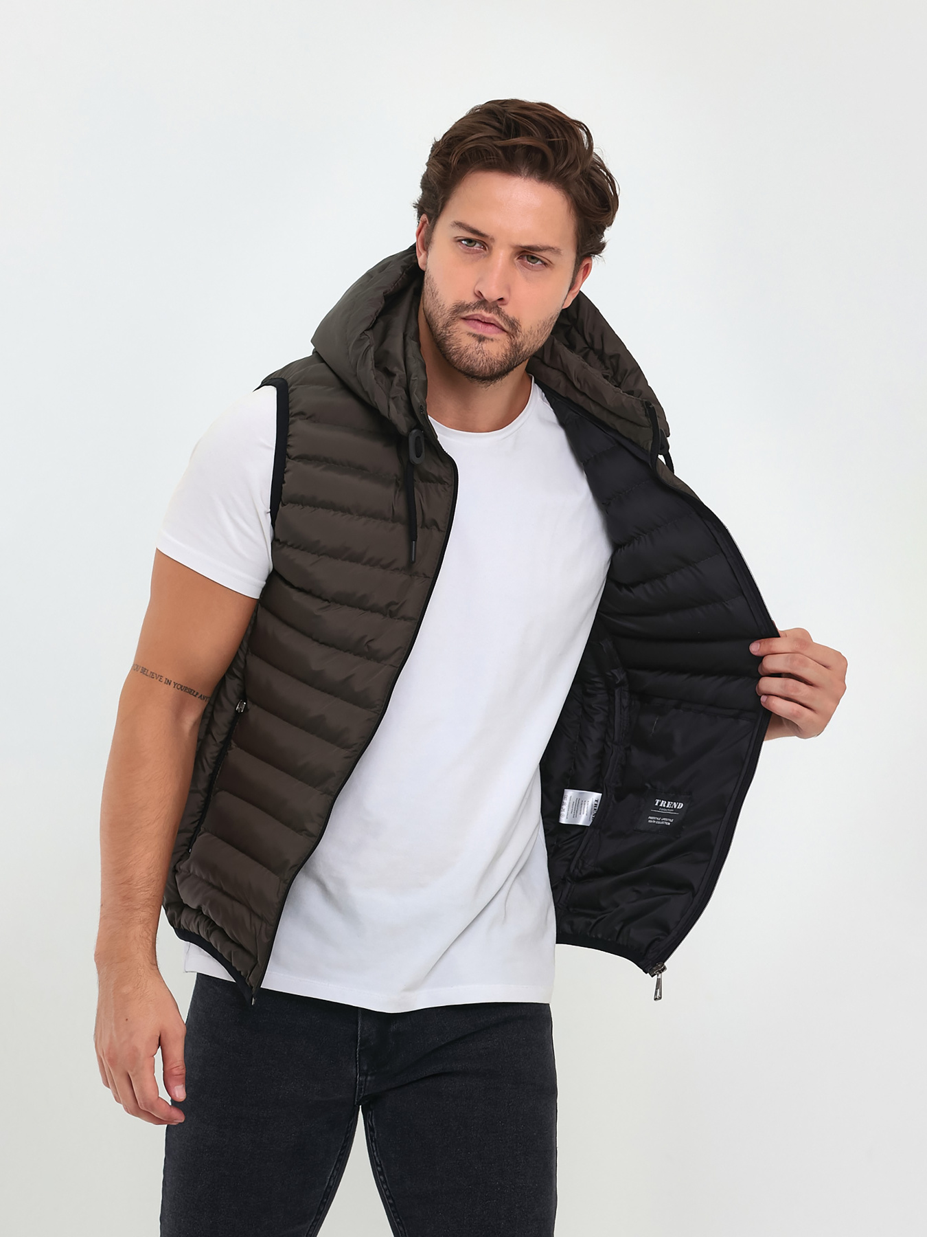 Утеплений жилет Trend Collection модель TC7866KhakiZHLTDMMN Утеплений жилет Trend Collection модель TC7866KhakiZHLTDMMN Фото