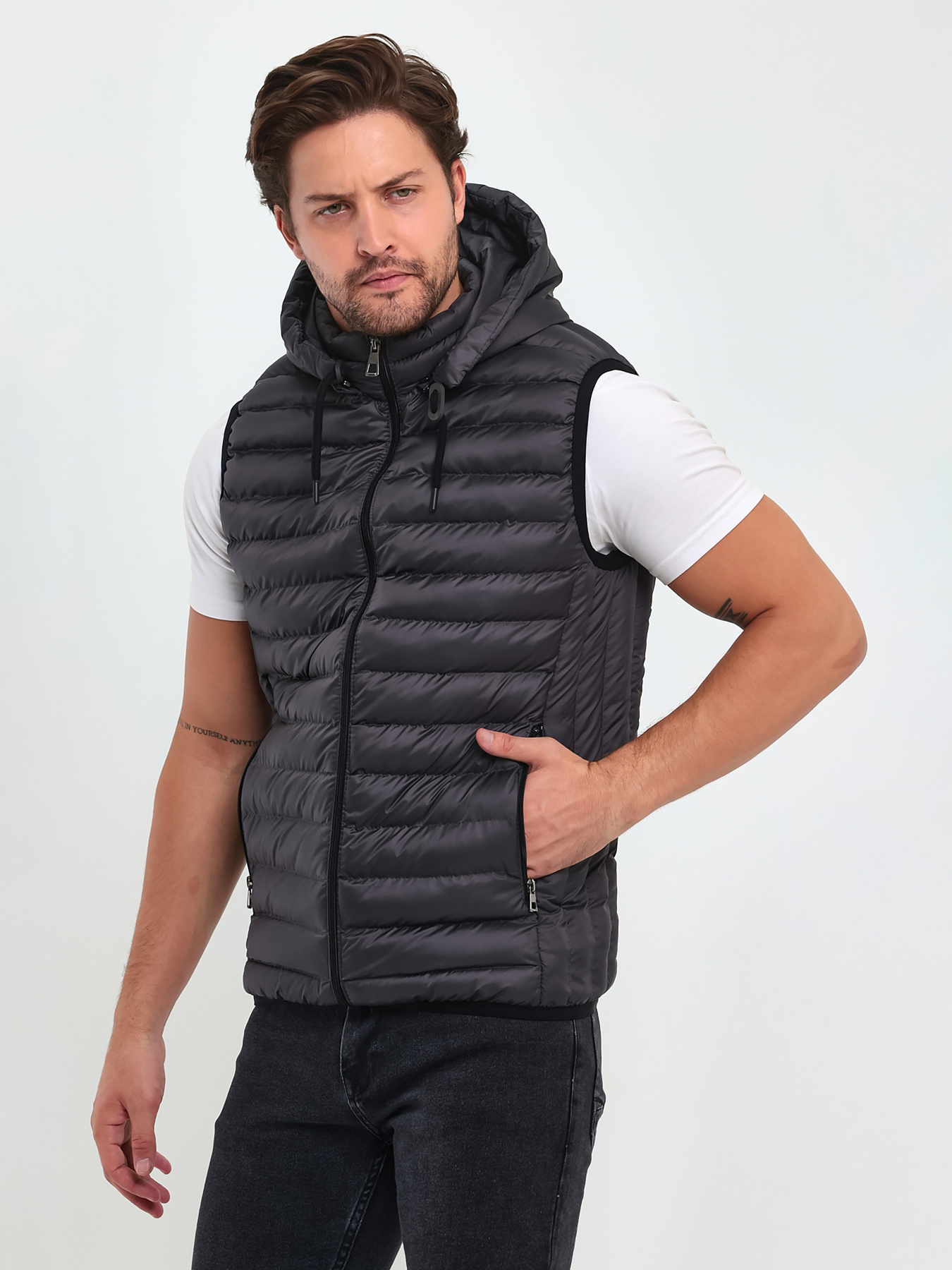 Жилет с утеплителем Trend Collection модель TC7865GreyZHLTDMMN Фото