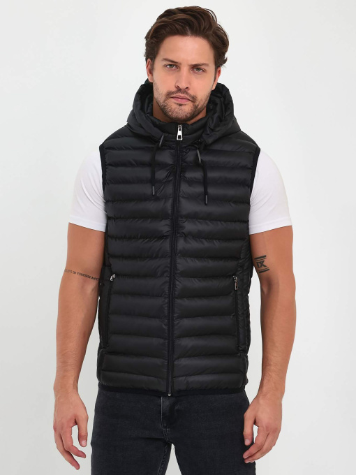 Утепленный жилет Trend Collection модель TC7864BlackZHLTDMMN Фото