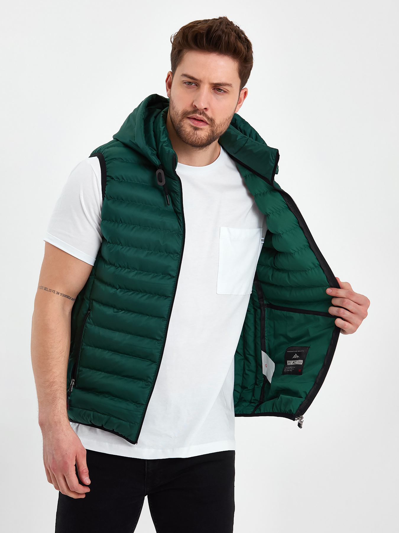 Утепленный жилет Trend Collection модель TC7541GreenZHLTDMMN Фото