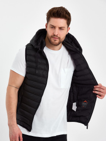 Жилет с утеплителем Trend Collection модель TC6768BlackZHLTDMMN Фото