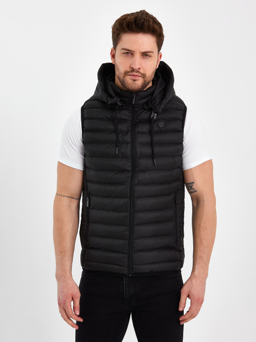 Утепленный жилет Trend Collection модель TC6768BlackZHLTDMMN Фото