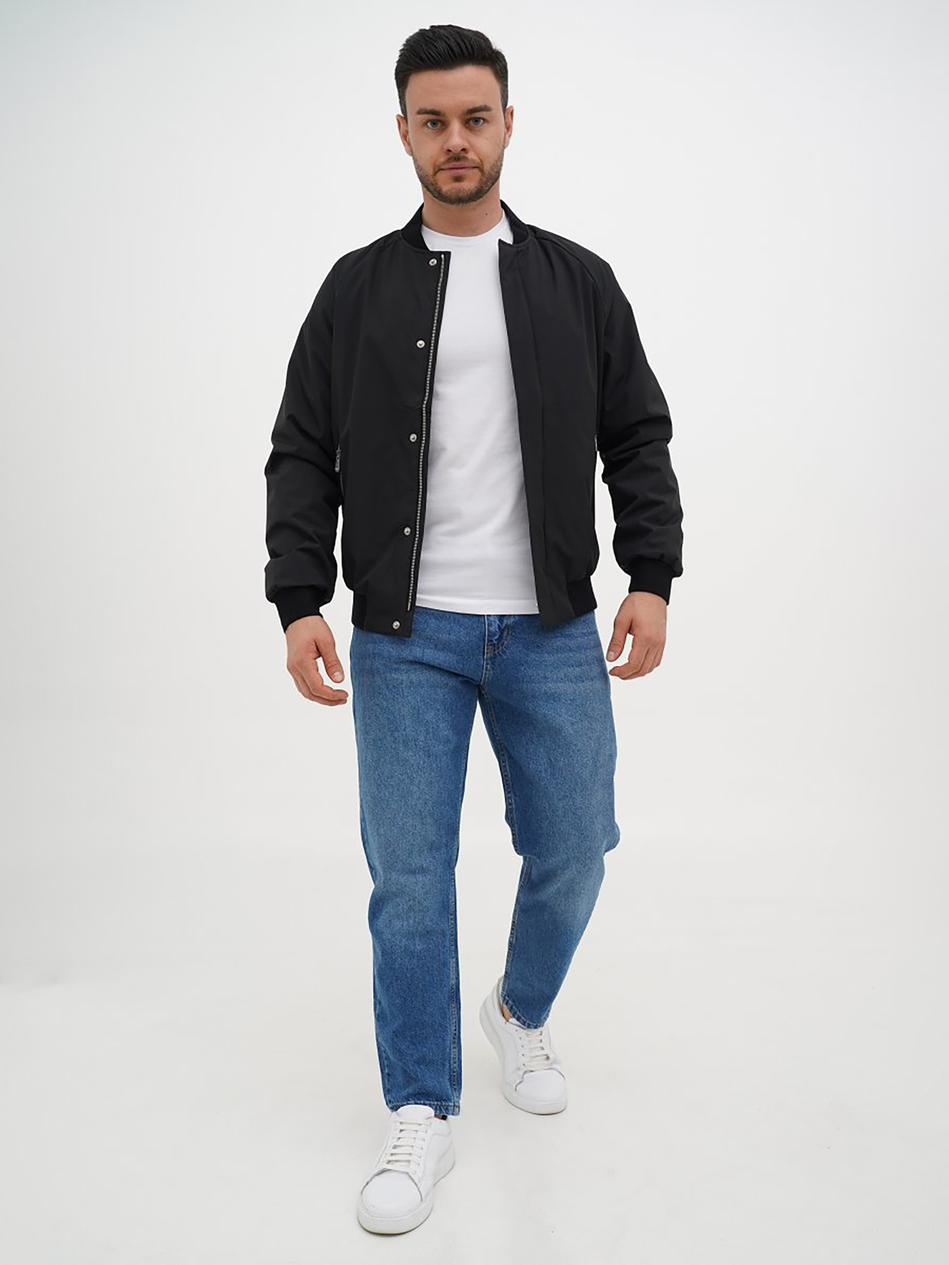 Демисезонная куртка Trend Collection модель TC12896BlackMNKRTKDMSZN Фото