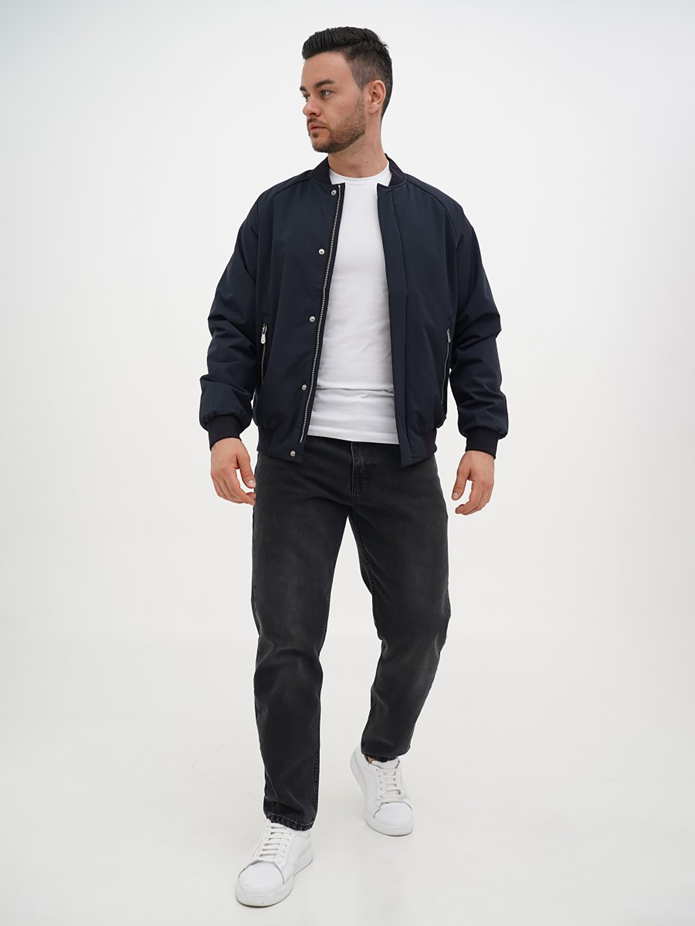 Демисезонная куртка Trend Collection модель TC12895DarkBlueMNKRTKDMSZN Фото