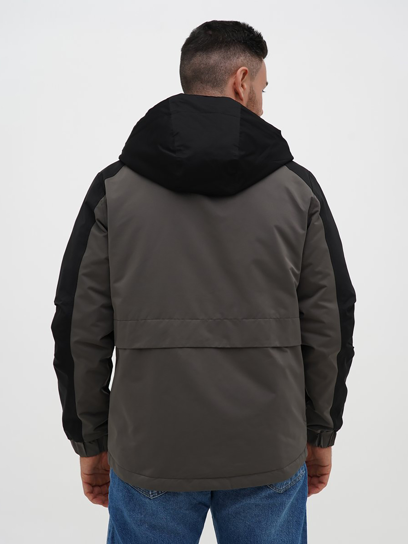 Демисезонная куртка Trend Collection модель TC12775BlackGreyMNKRTKDMSZN Фото