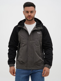 Демісезонна куртка Trend Collection модель TC12775BlackGreyMNKRTKDMSZN Фото