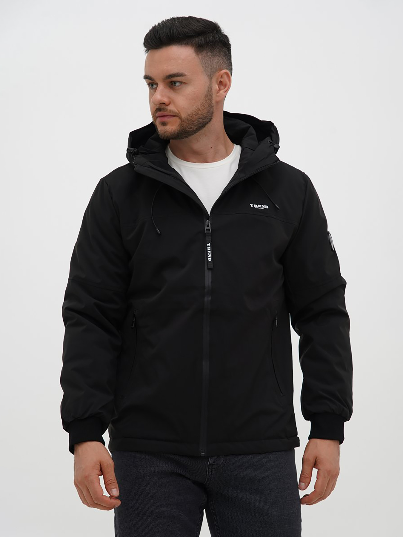 Демисезонная куртка Trend Collection модель TC12769BlackMNKRTKDMSZN Фото