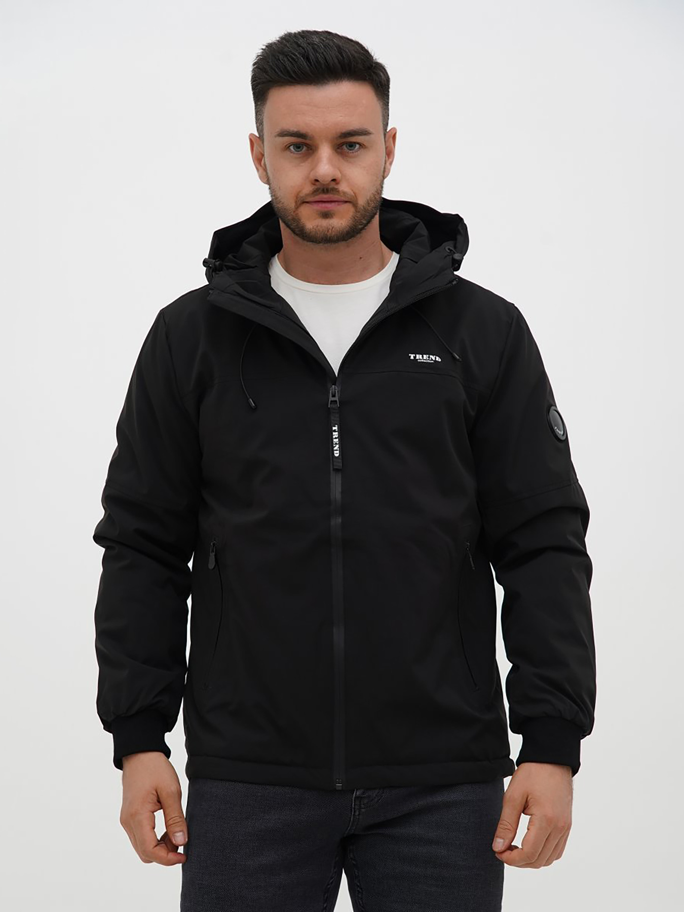 Демисезонная куртка Trend Collection модель TC12769BlackMNKRTKDMSZN Фото