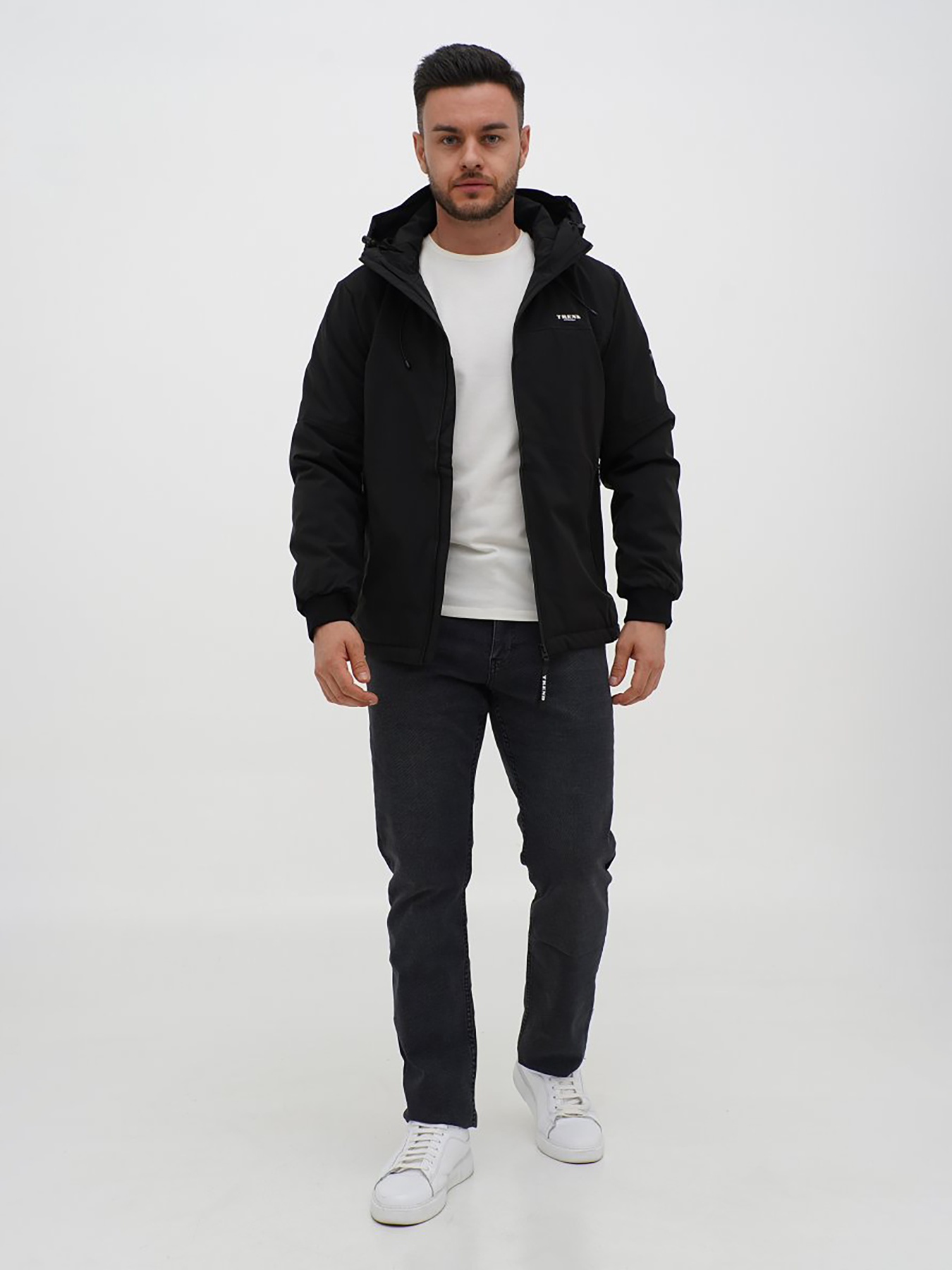 Демісезонна куртка Trend Collection модель TC12769BlackMNKRTKDMSZN Фото