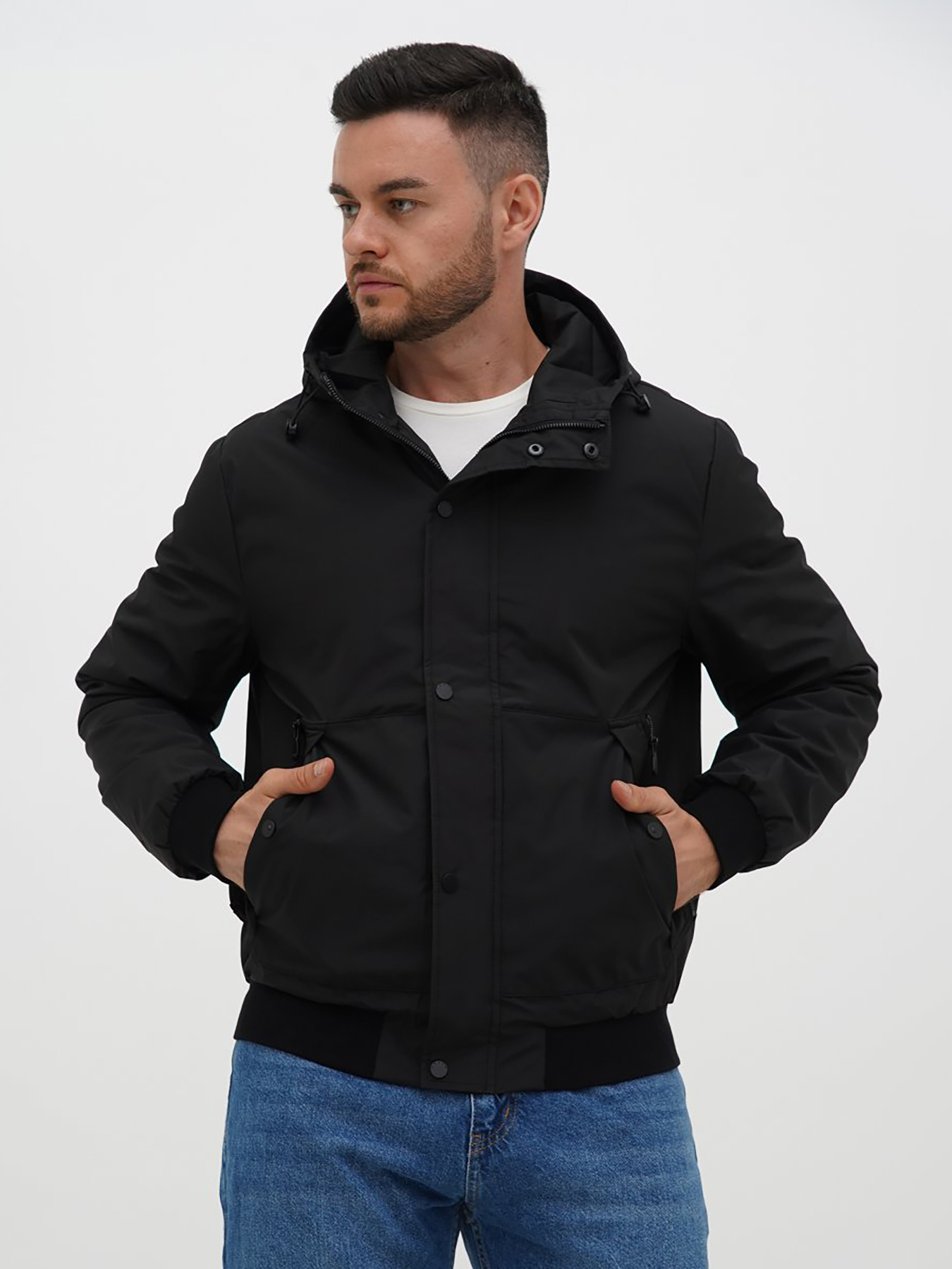 Демісезонна куртка Trend Collection модель TC12768BlackMNKRTKDMSZN Фото