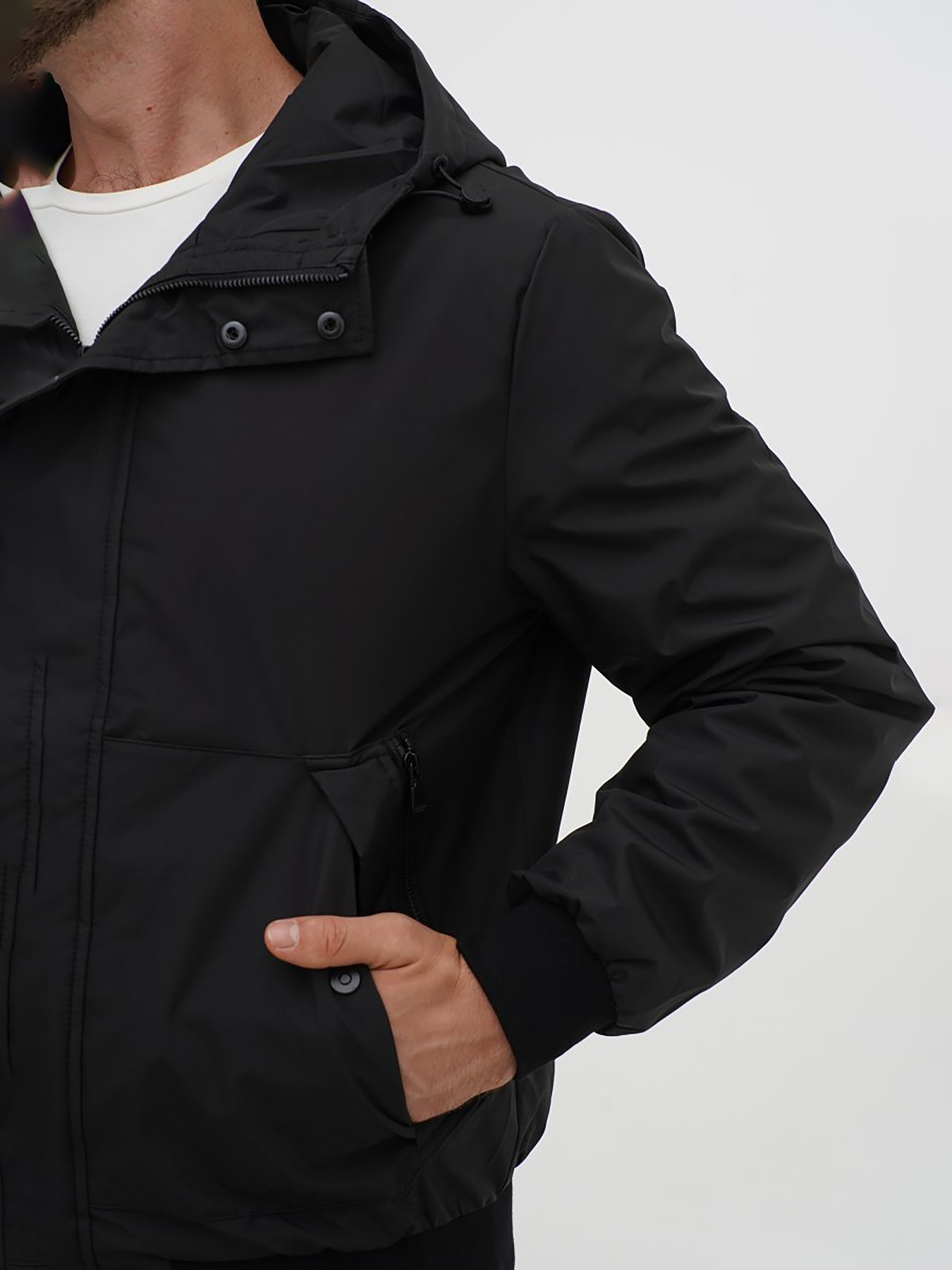 Демісезонна куртка Trend Collection модель TC12768BlackMNKRTKDMSZN Фото