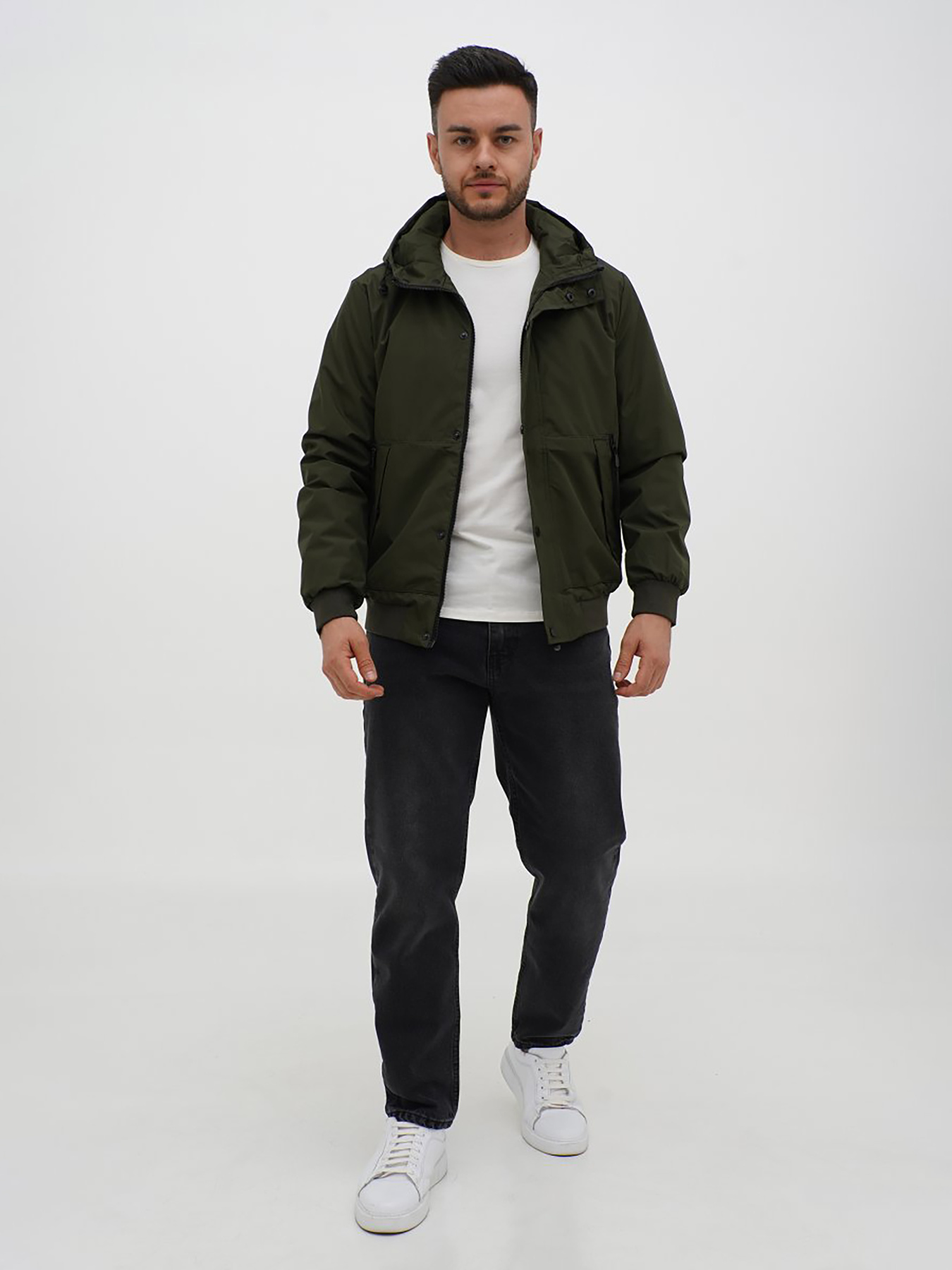 Демисезонная куртка Trend Collection модель TC12767KhakiMNKRTKDMSZN Фото