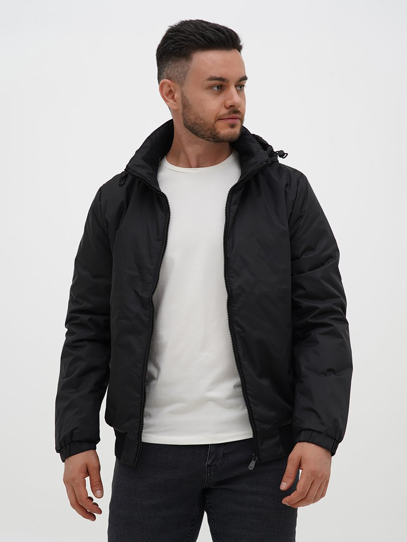 Демісезонна куртка Trend Collection модель TC12765BlackMNKRTKDMSZN Фото