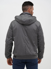 Демисезонная куртка Trend Collection модель TC12764GreyMNKRTKDMSZN Фото