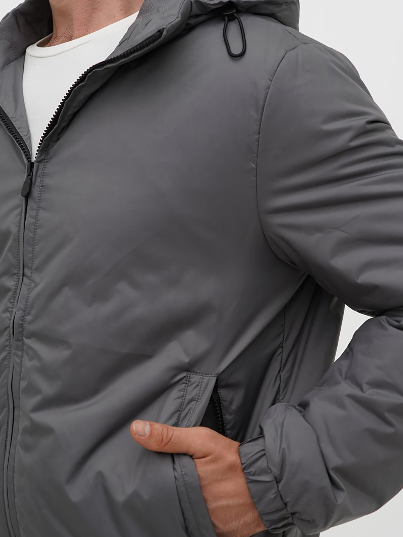 Демісезонна куртка Trend Collection модель TC12764GreyMNKRTKDMSZN Фото