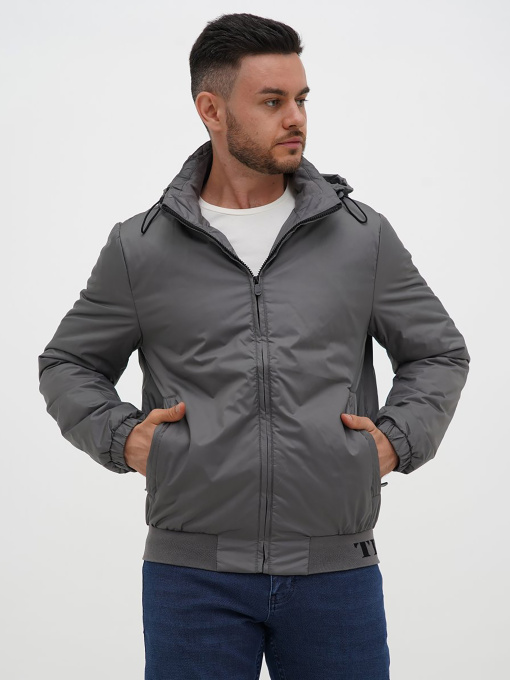 Демисезонная куртка Trend Collection модель TC12764GreyMNKRTKDMSZN Фото