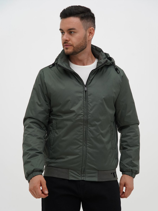 Демисезонная куртка Trend Collection модель TC12763GreenMNKRTKDMSZN Фото