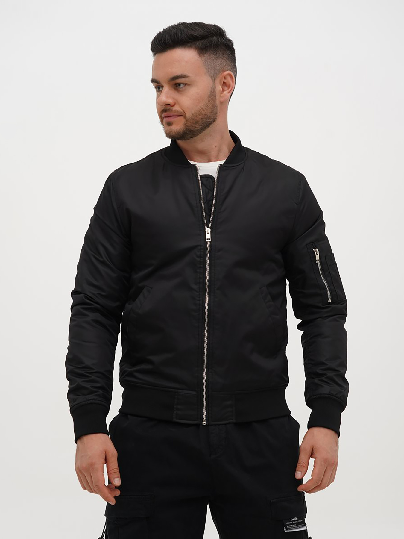 Демисезонная куртка Trend Collection модель TC12703BlackMNKRTKDMSZN Фото