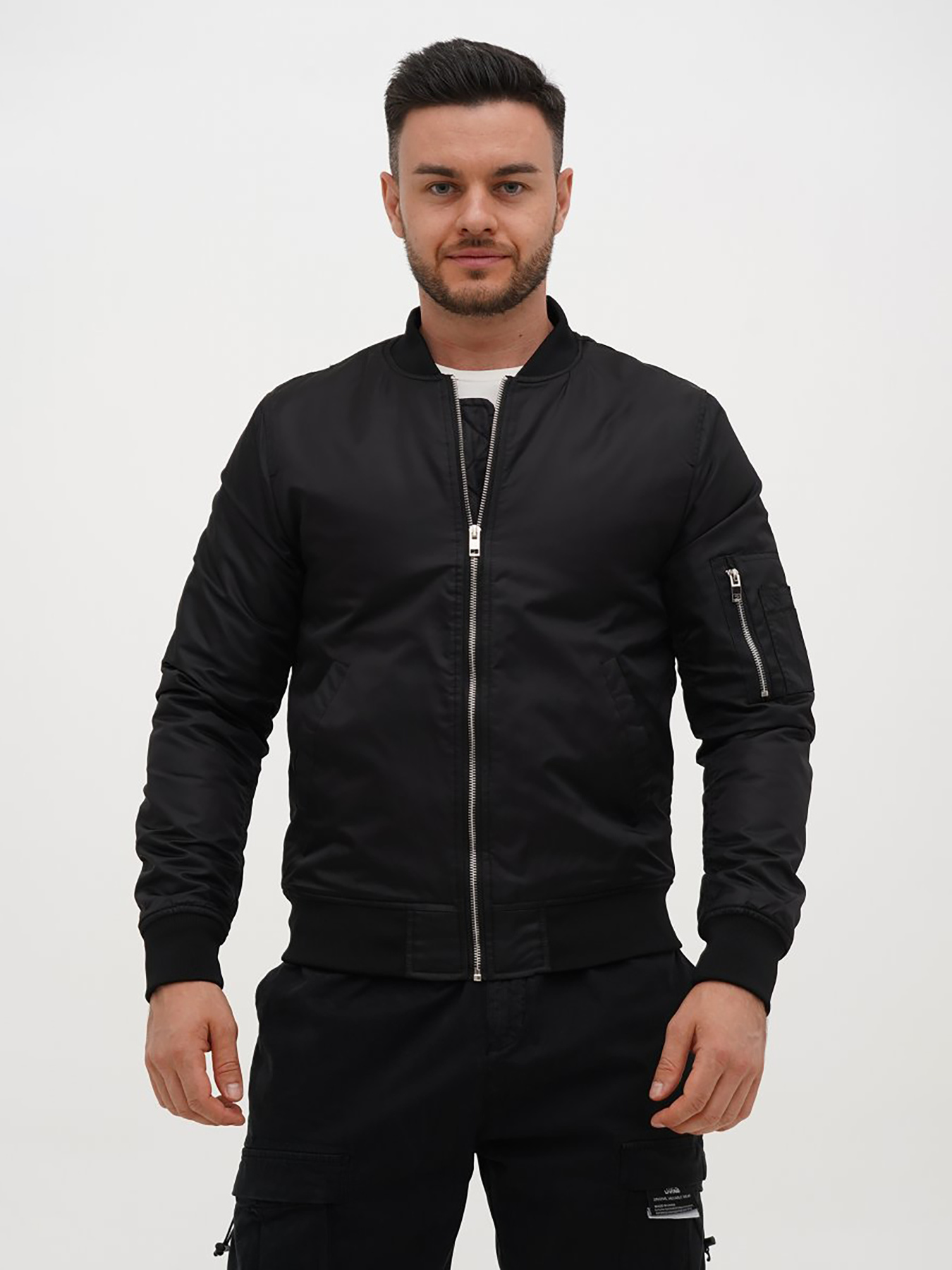 Демісезонна куртка Trend Collection модель TC12703BlackMNKRTKDMSZN Фото