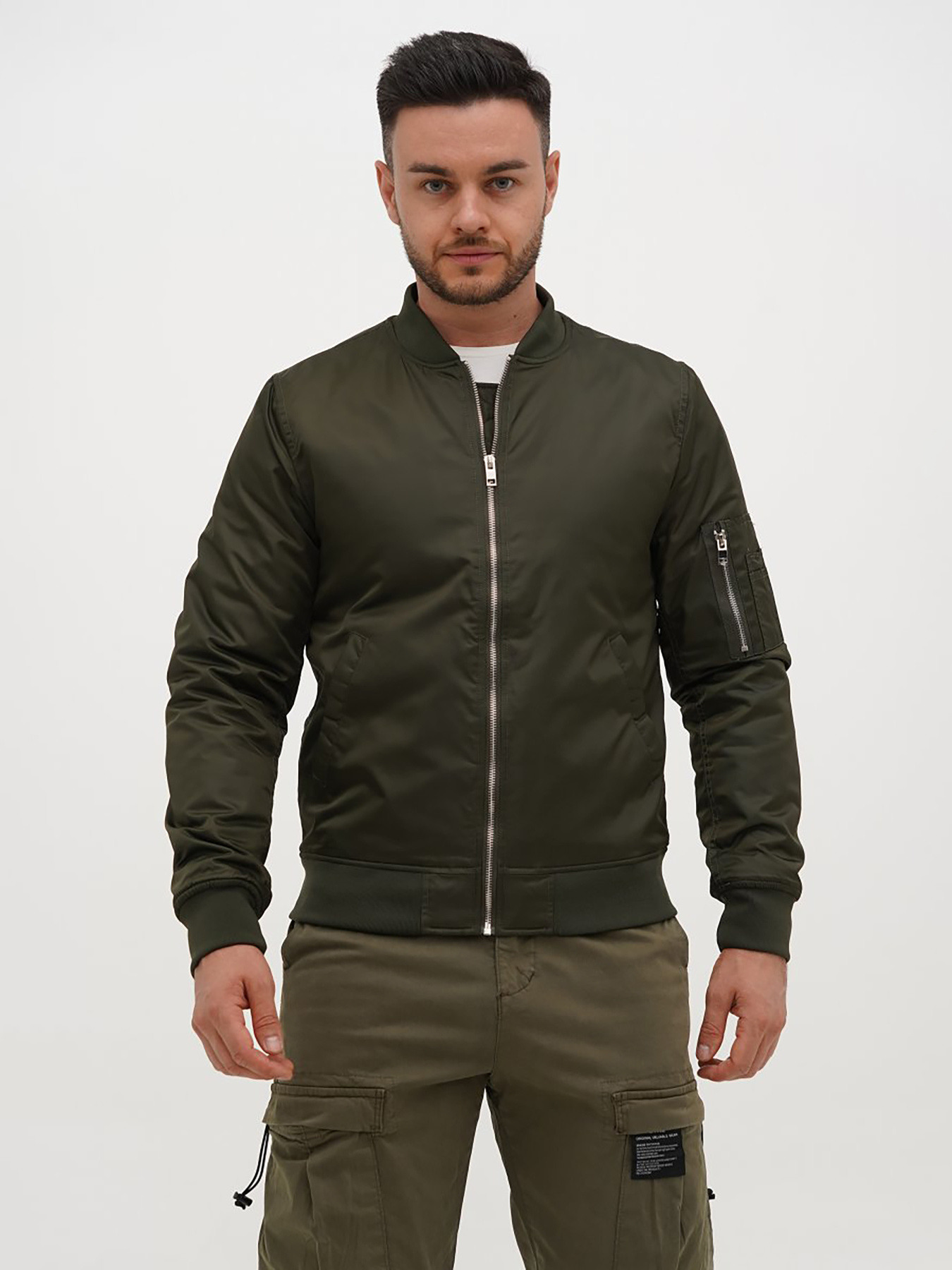 Демисезонная куртка Trend Collection модель TC12702GreenMNKRTKDMSZN Фото