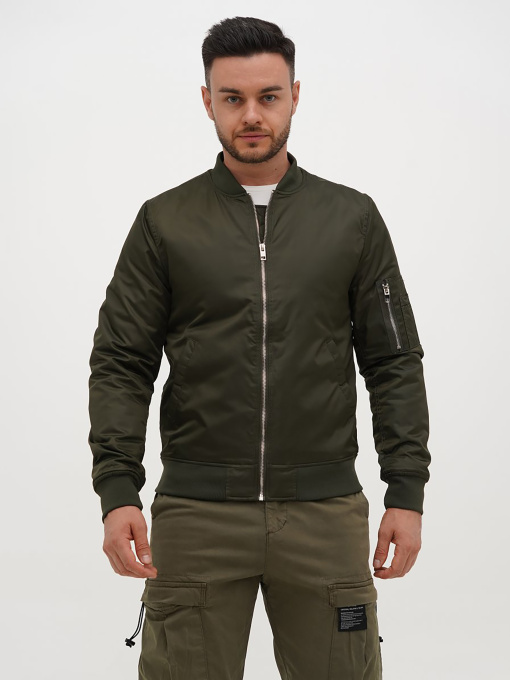 Демисезонная куртка Trend Collection модель TC12702GreenMNKRTKDMSZN Фото