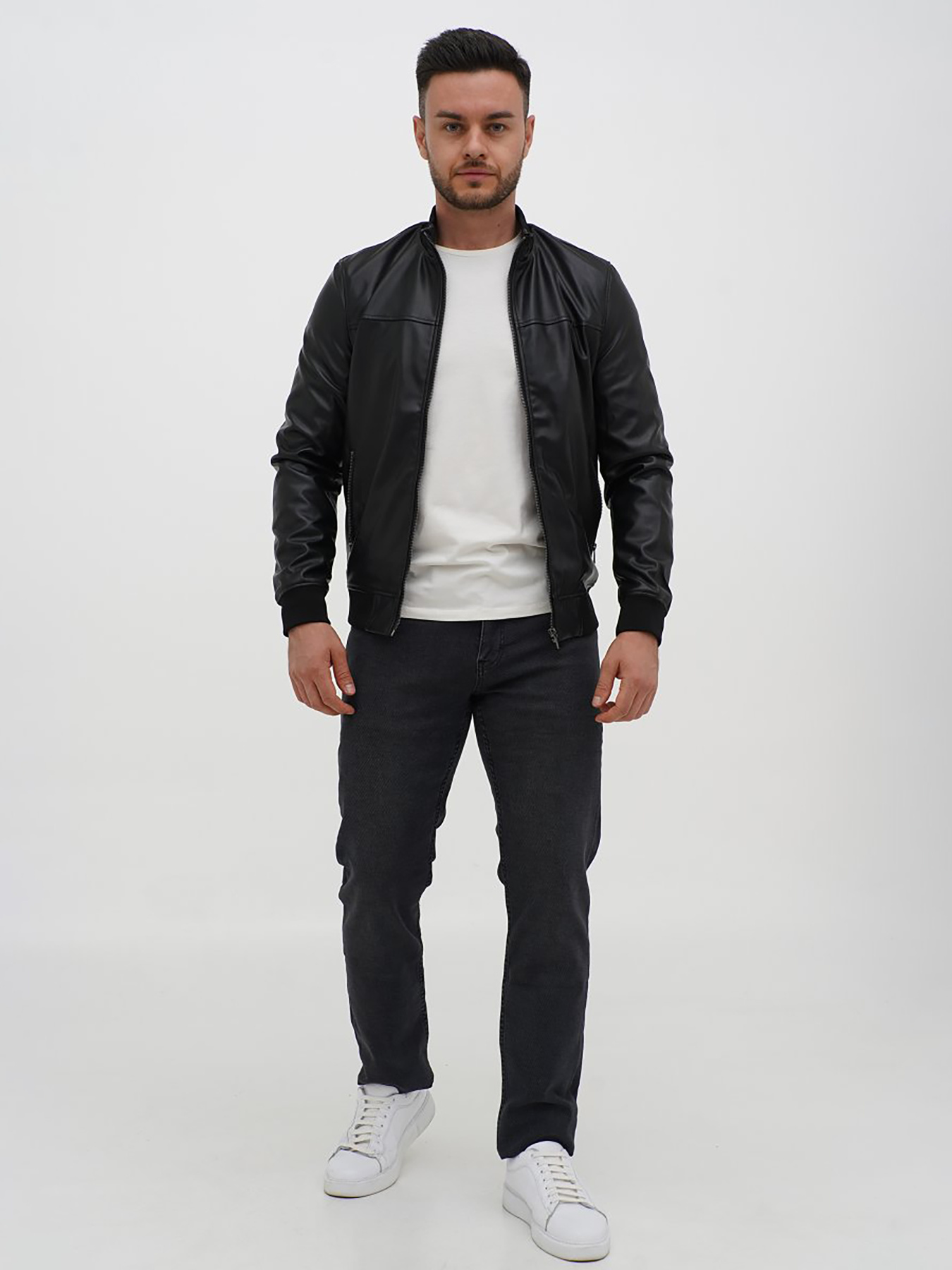 Демисезонная куртка Trend Collection модель TC12697BlackMNKRTKDMSZN Фото