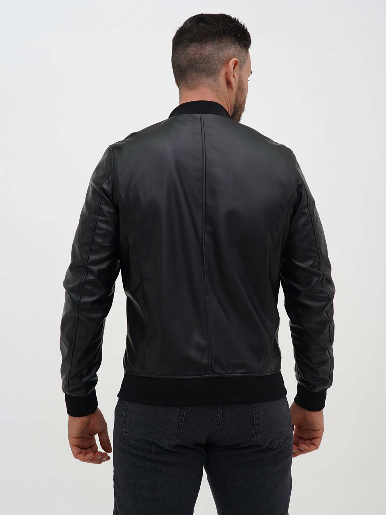 Демисезонная куртка Trend Collection модель TC12697BlackMNKRTKDMSZN Фото