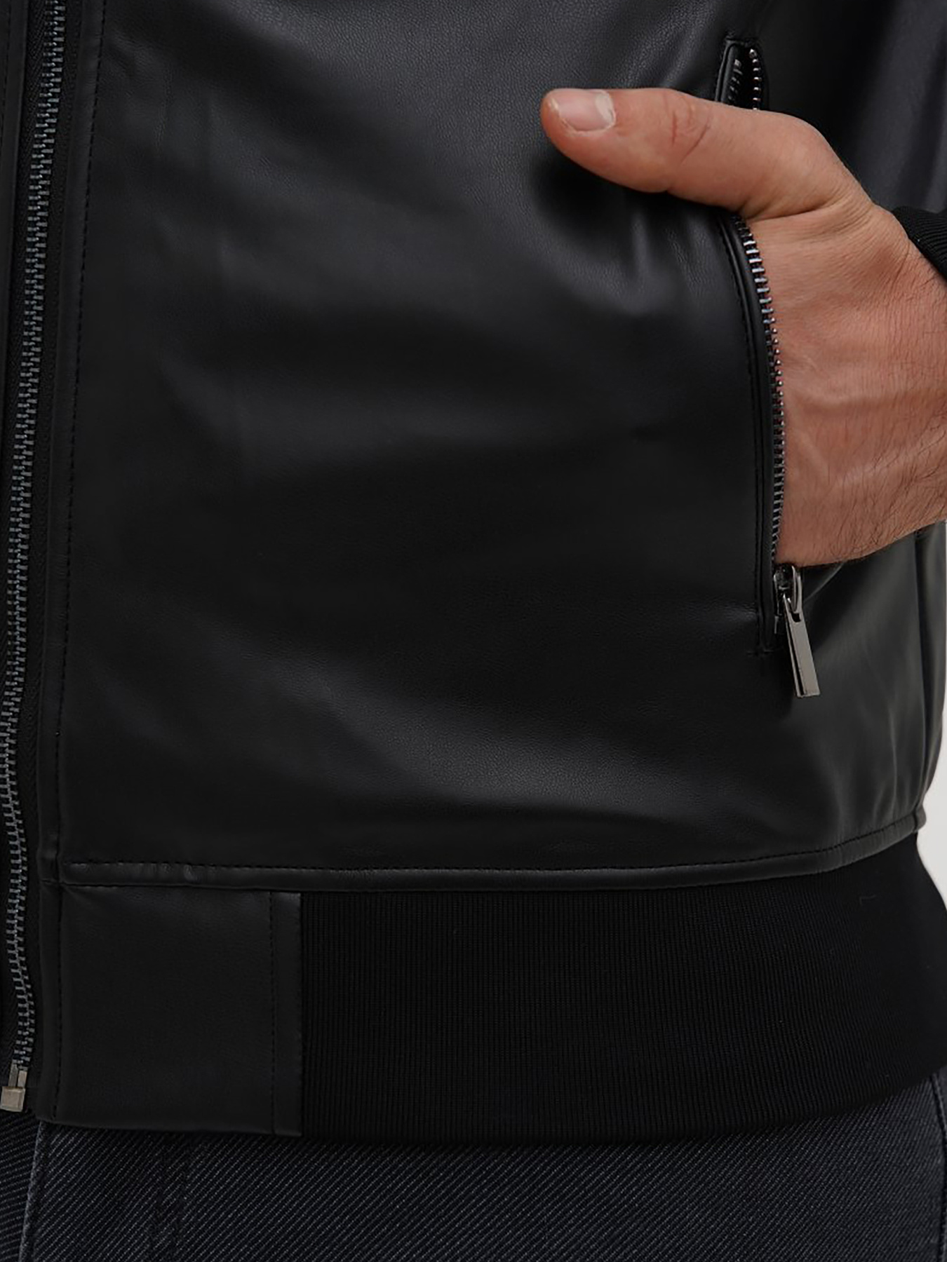 Демисезонная куртка Trend Collection модель TC12697BlackMNKRTKDMSZN Фото