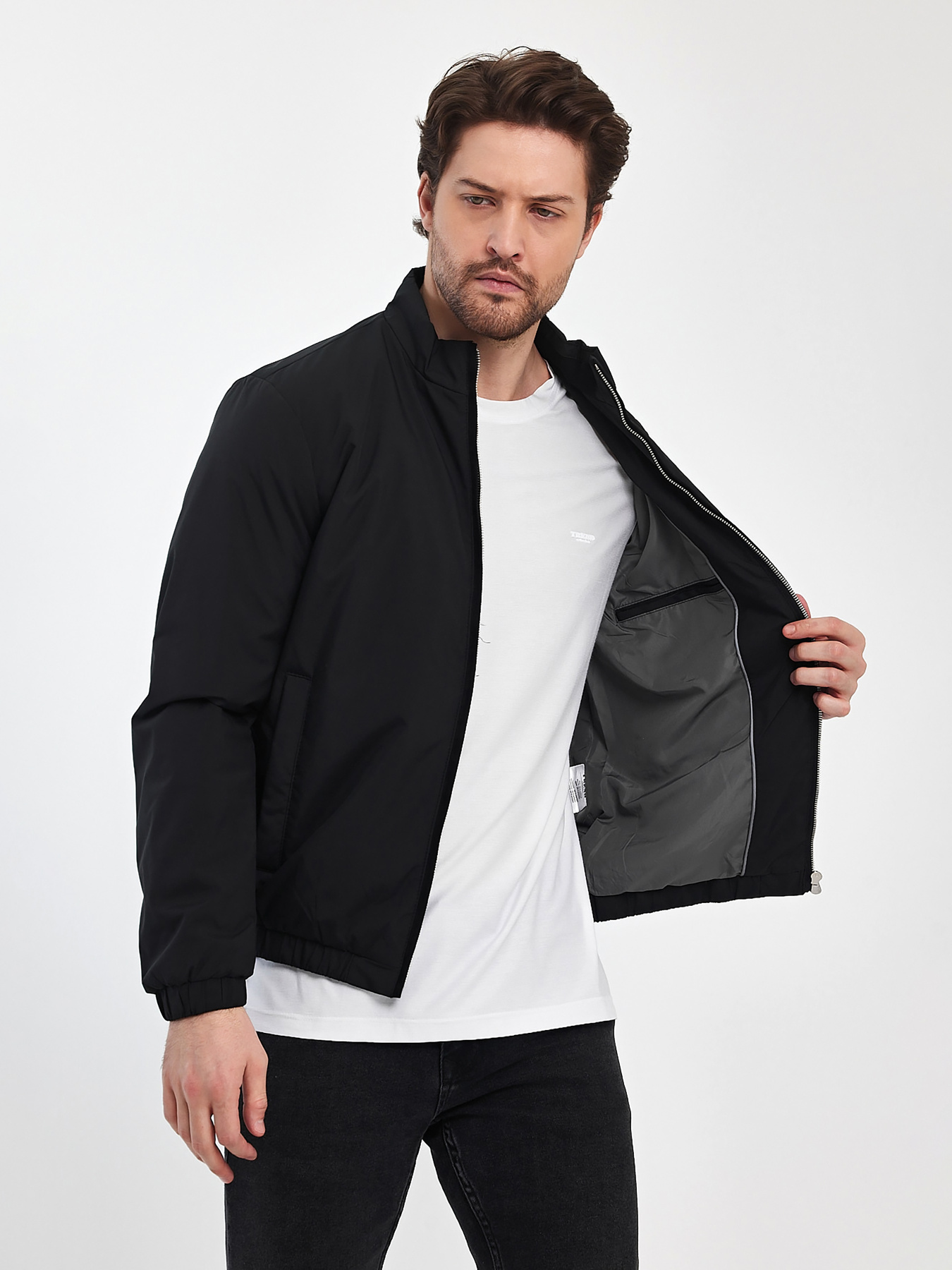 Демісезонна куртка Trend Collection модель TC11134BlackMNKRTKDMSZN Фото