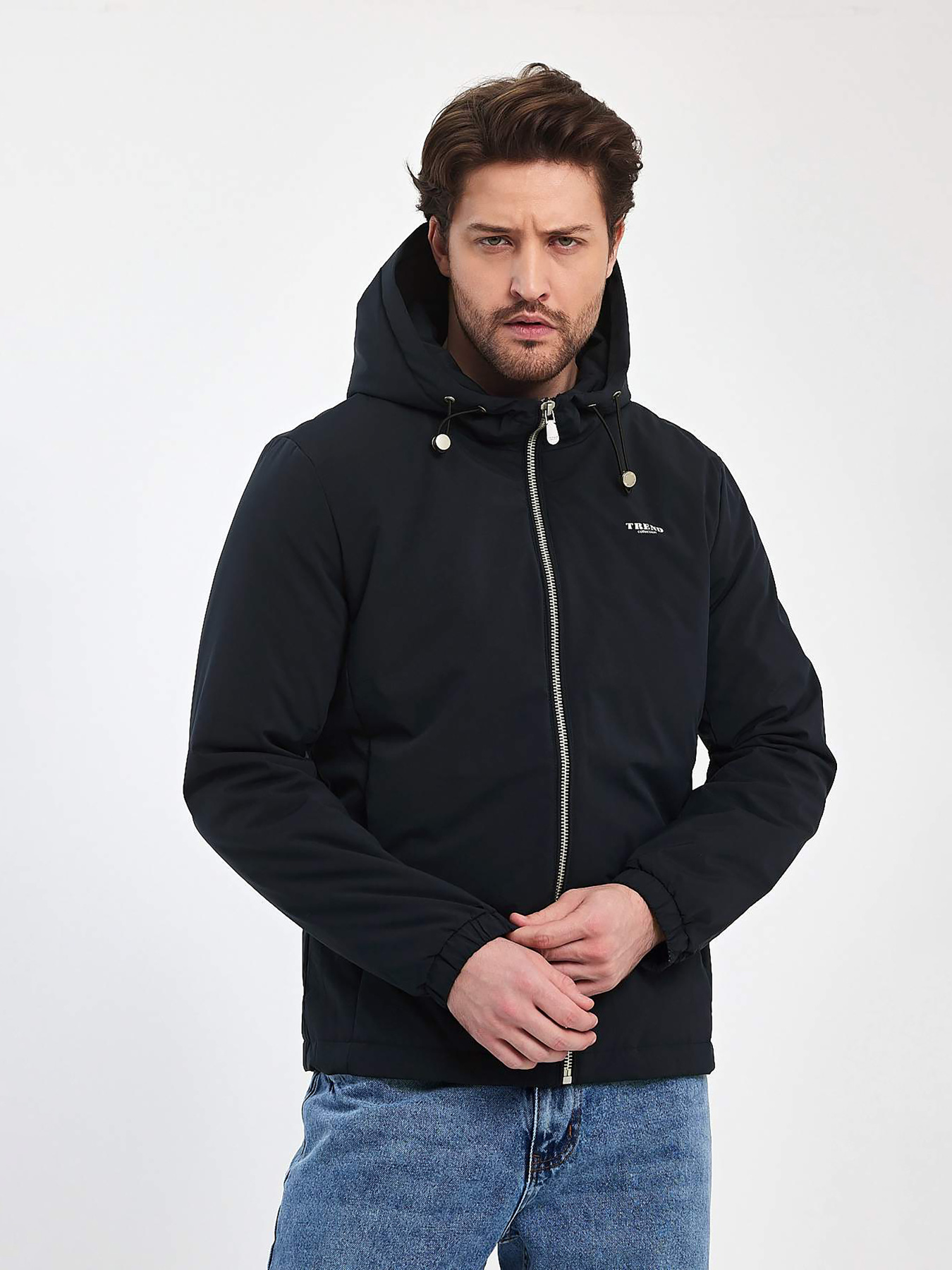 Демисезонная куртка Trend Collection модель TC10702BlackMNKRTKDMSZN Фото