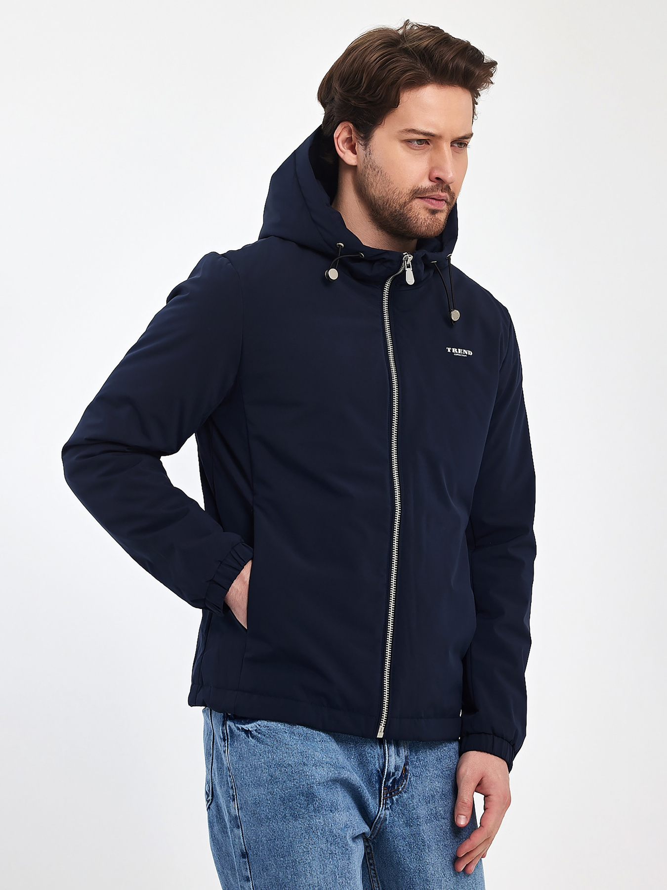 Демисезонная куртка Trend Collection модель TC10701DarkBlueMNKRTKDMSZN Фото