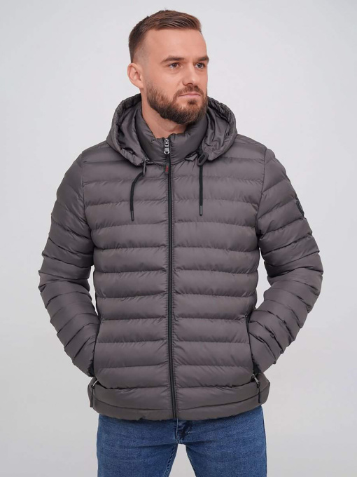 Демисезонная куртка Trend Collection модель TC9946GreyMNKRTKDMSZN Фото