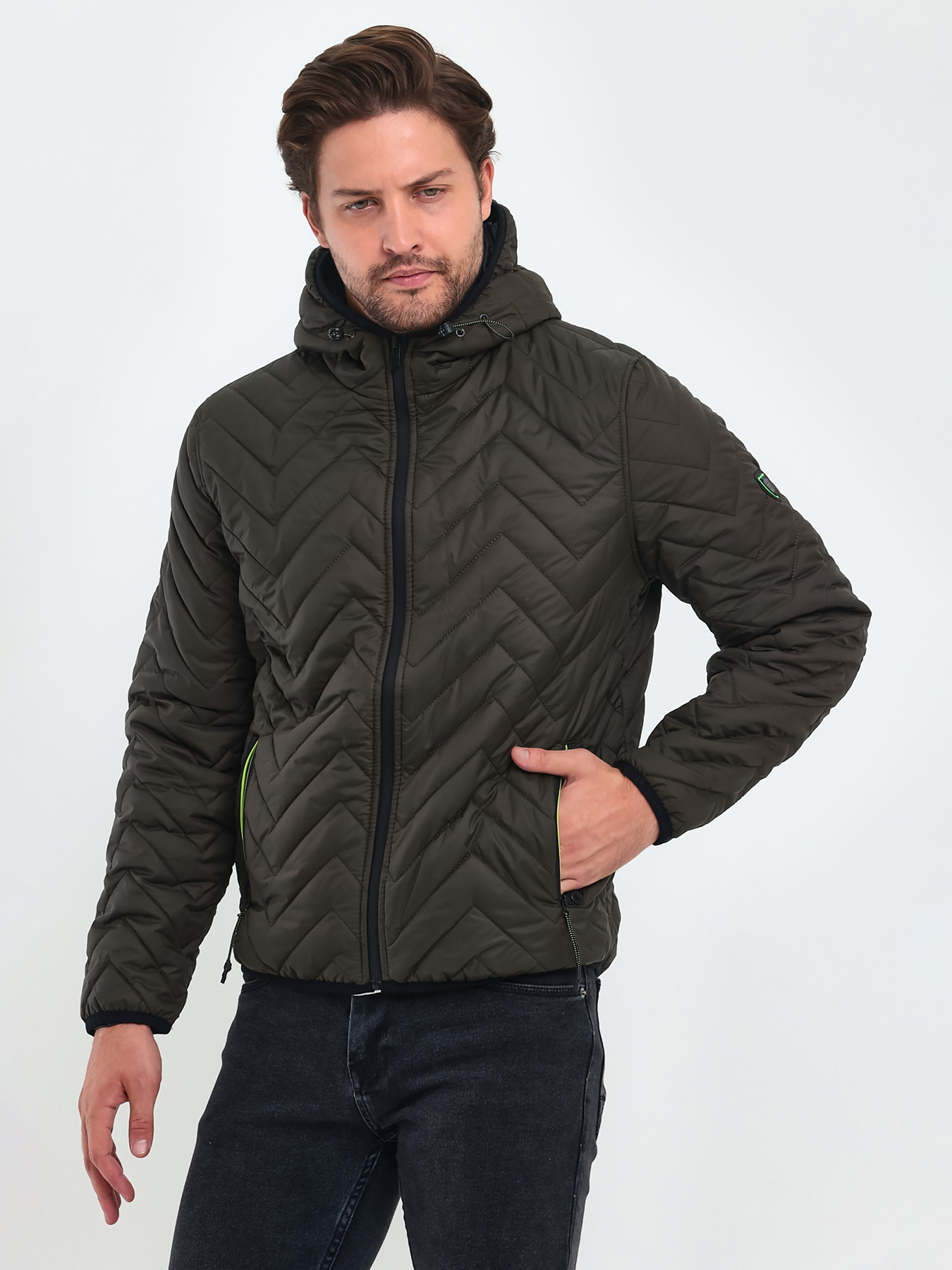 Демисезонная куртка Trend Collection модель TC9166KhakiMNKRTKDMSZN Фото