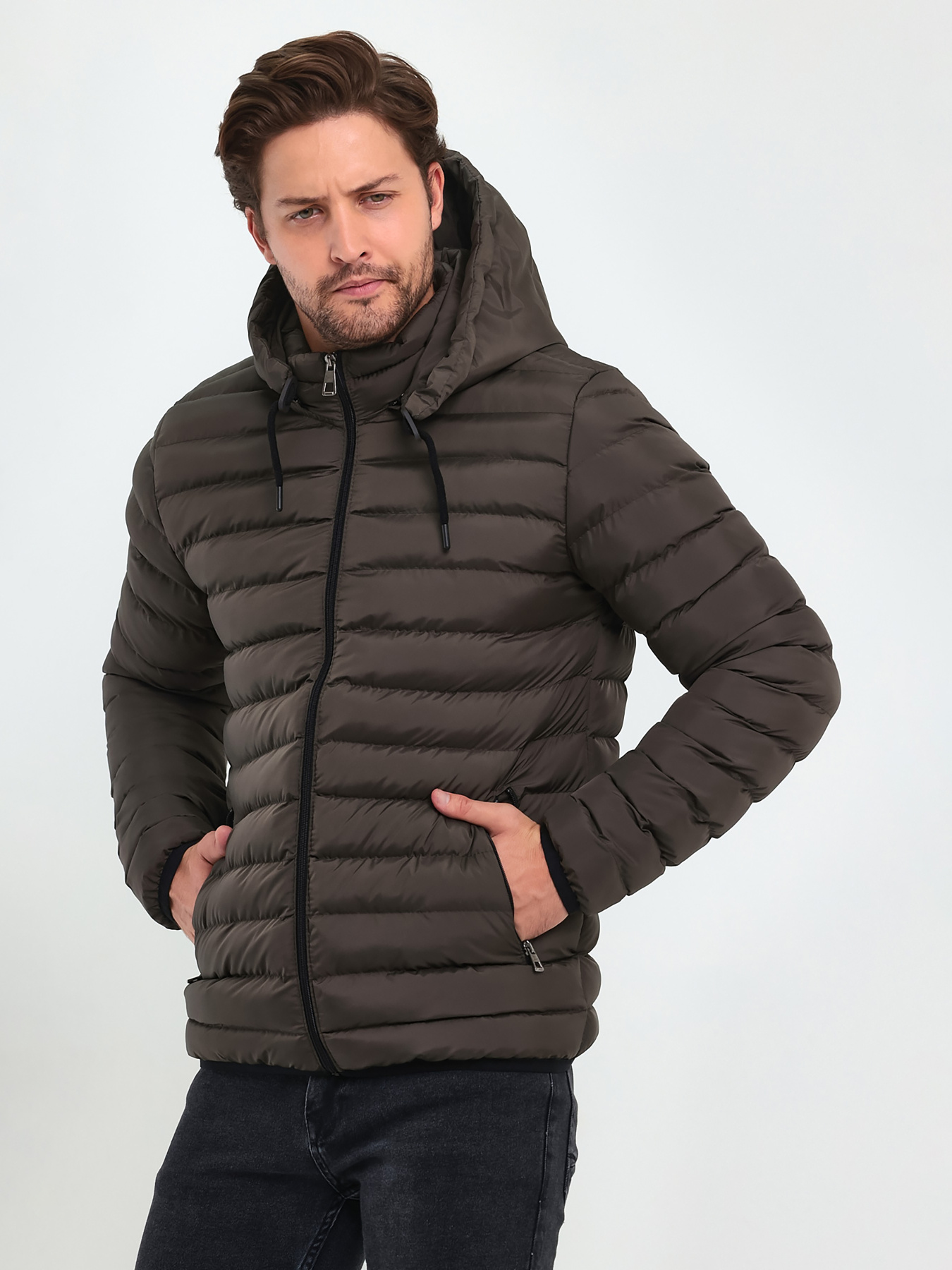 Демисезонная куртка Trend Collection модель TC7868KhakiMNKRTKDMSZN Фото