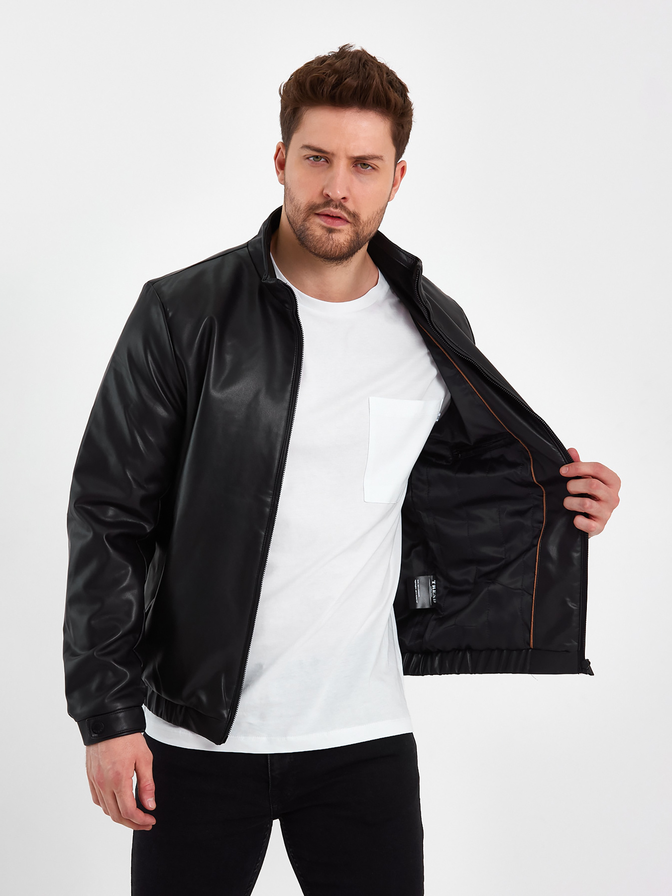 Демисезонная куртка Trend Collection модель TC7749BlackMNKRTKDMSZN Фото